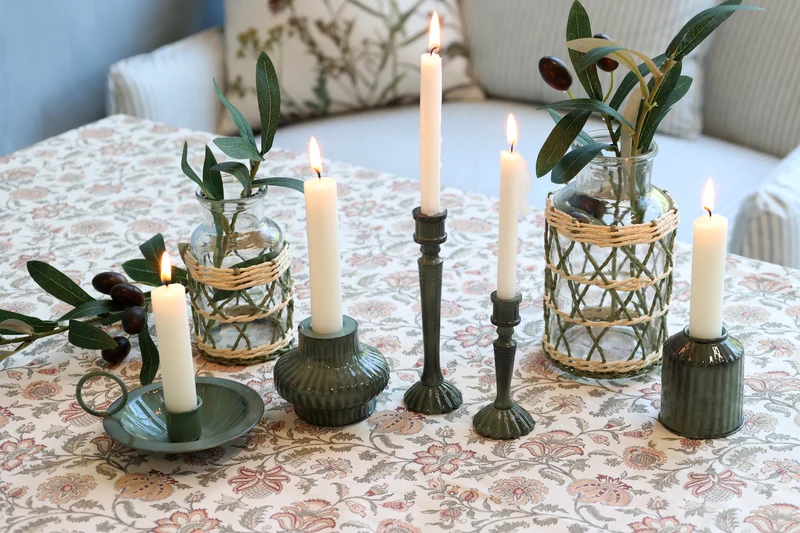 Chic Antique Aix Tischdecke mit Blumendruck