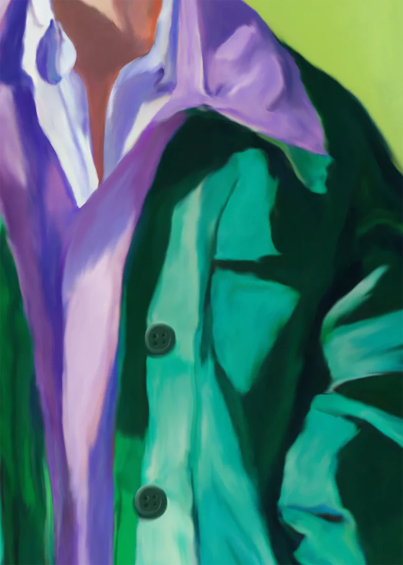 Paper Collective 'Spring Jacket' Art Print