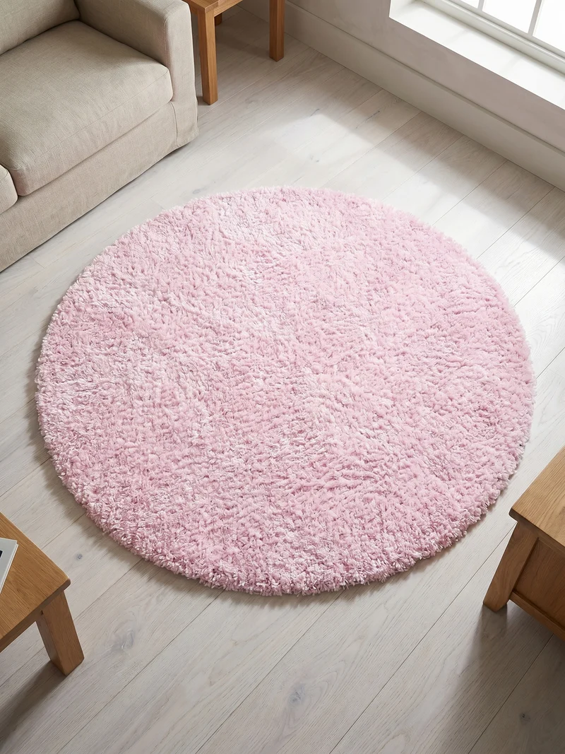 Shaggy Hochflor-Teppich – Lebhafte Akzente | 3 cm Florhöhe waschbar