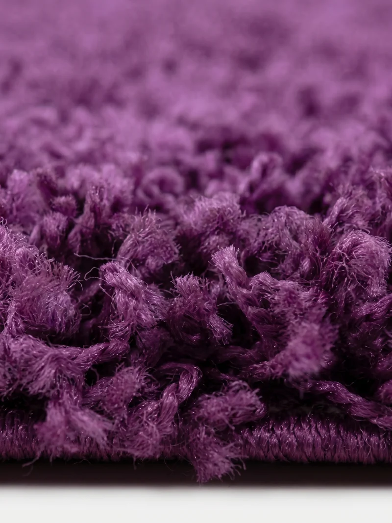 Shaggy Hochflor-Teppich – Lebhafte Akzente | 3 cm Florhöhe waschbar