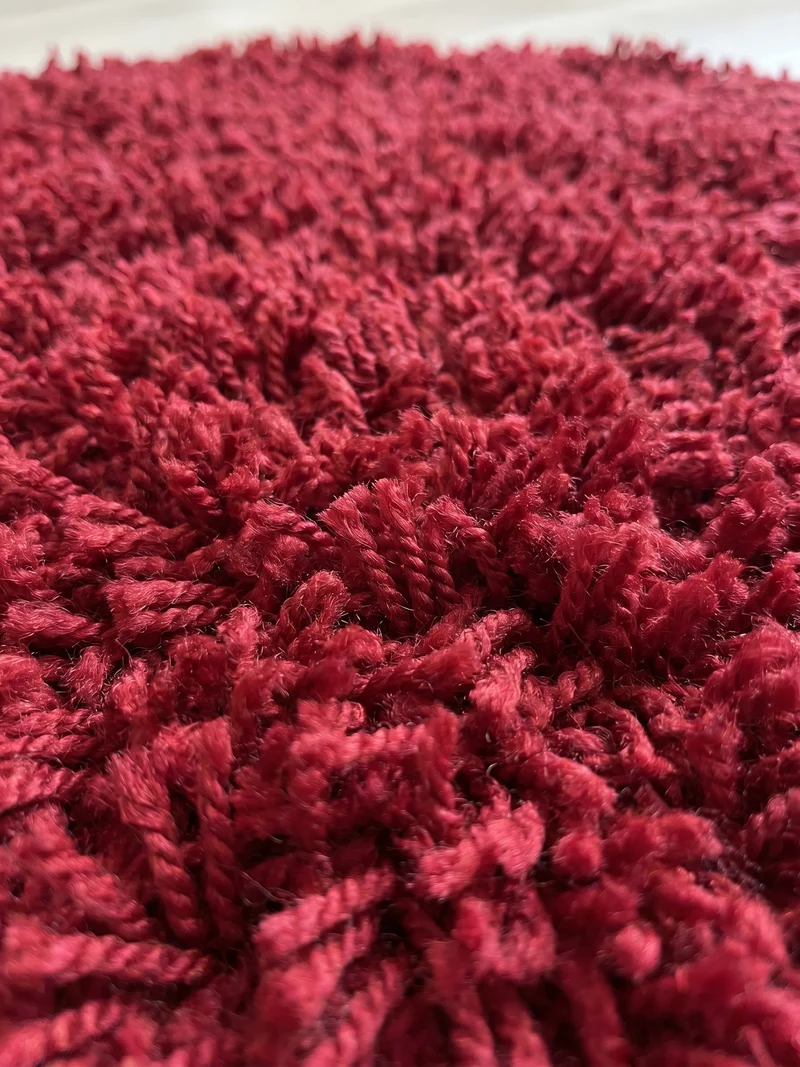 Shaggy Hochflor-Teppich – Lebhafte Akzente | 3 cm Florhöhe waschbar