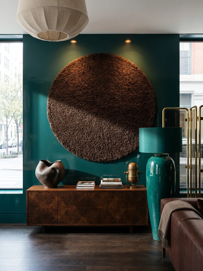Shaggy Hochflor-Teppich – Warme Erdtöne | 3 cm Florhöhe waschbar