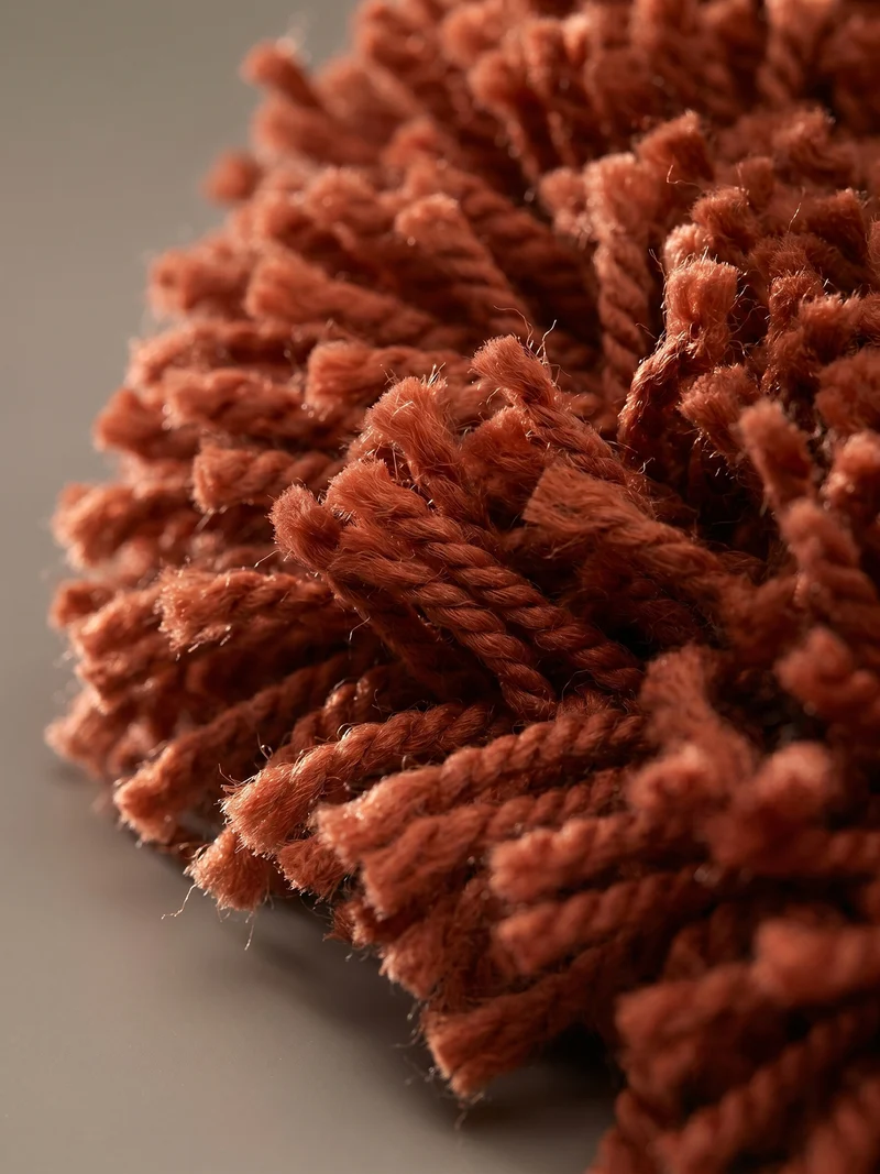 Shaggy Hochflor-Teppich – Warme Erdtöne | 3 cm Florhöhe waschbar