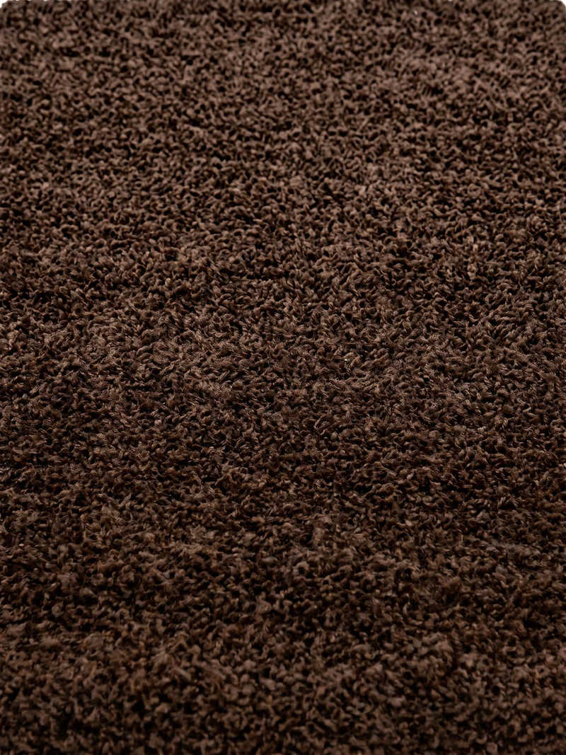 Shaggy Hochflor-Teppich – Warme Erdtöne | 3 cm Florhöhe waschbar
