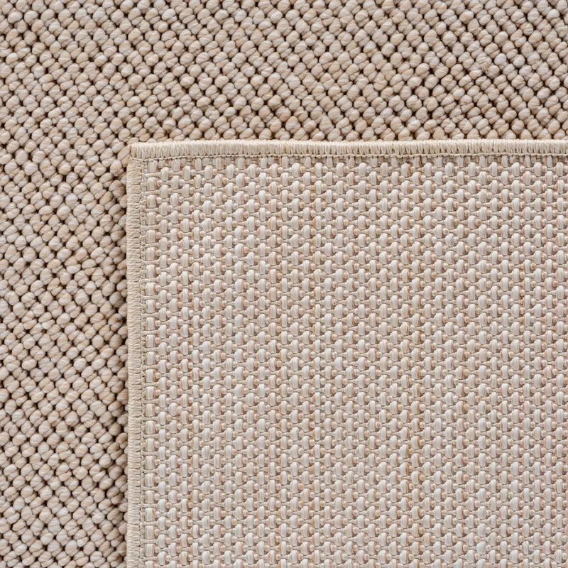 Flachgewebe-Teppich Berber-Tradition Uni meliert Pflegeleicht