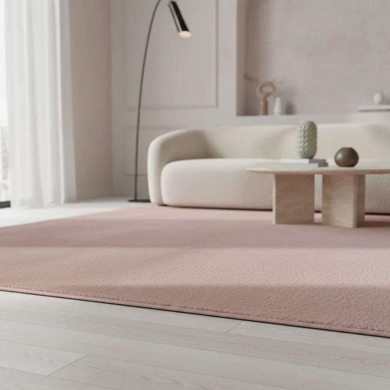 Kurzflor-Teppich – Akzent-Farbpalette | Maschinenwaschbar bei 30°C