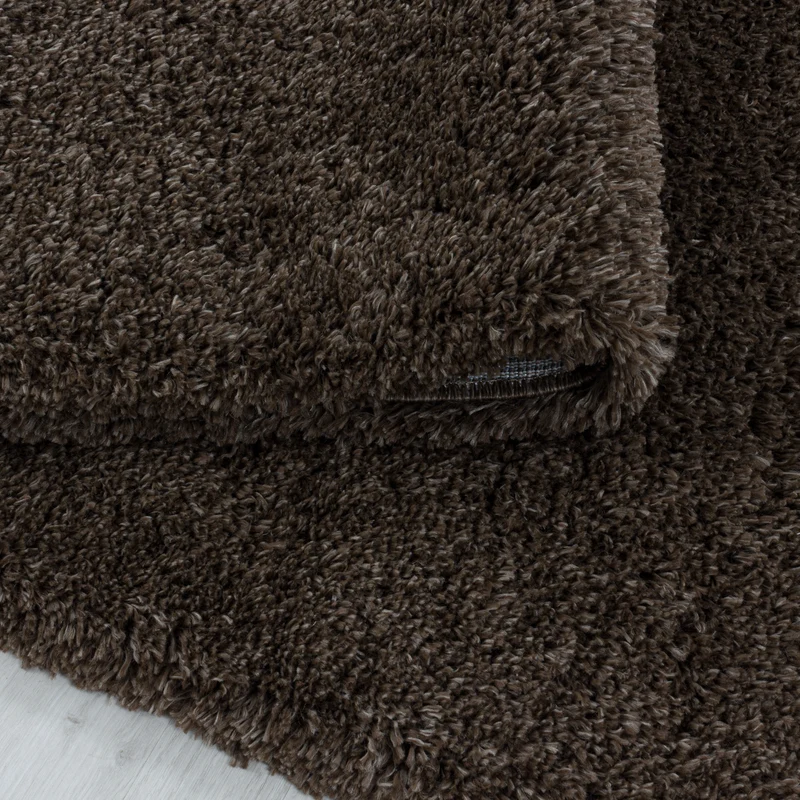 Shaggy Hochflor-Teppich – Helle Naturtöne | 5 cm Florhöhe extra weich