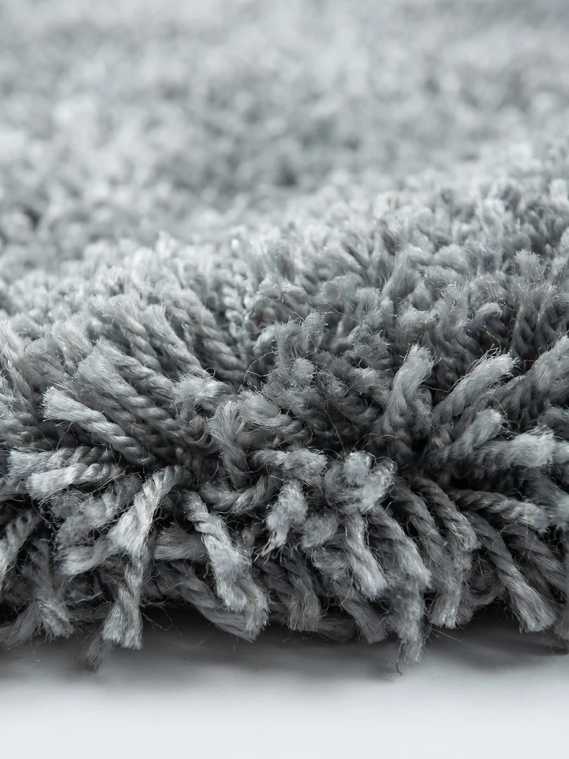 Shaggy Hochflor-Teppich – Moderne Grautöne | 5 cm Florhöhe extra weich