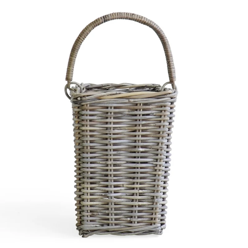 Treppen-Pflanzkorb VERONA natural ca.43cm Treppenkorb Kubu Grey