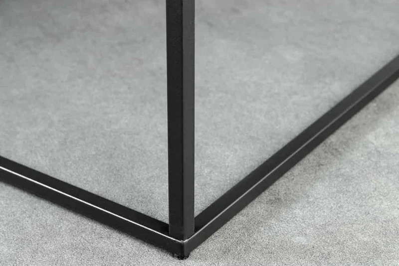 Design Couchtisch STRIVE 60cm Marmor-Look Beistelltisch