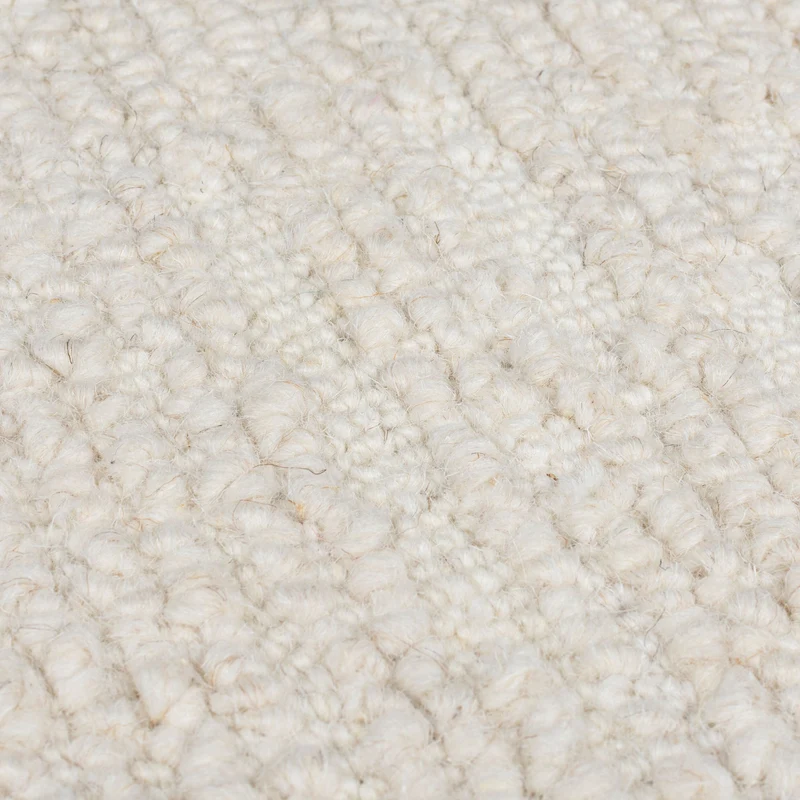 Wollteppich Boucle, Unifarben, Strapazierfähig, natürlich & pflegeleicht