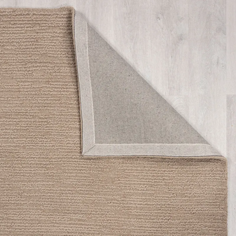 Wollteppich Boucle, Unifarben, Strapazierfähig, natürlich & pflegeleicht