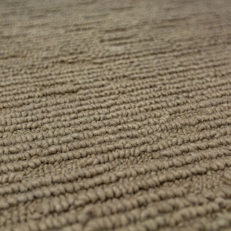 Wollteppich Boucle, Unifarben, Strapazierfähig, natürlich & pflegeleicht