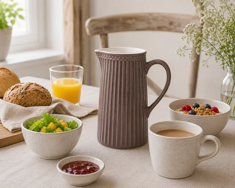 GreenGate Krug Alice Schokolade 1L
