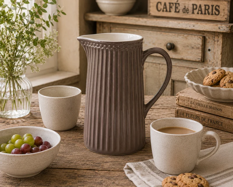 GreenGate Krug Alice Schokolade 1L