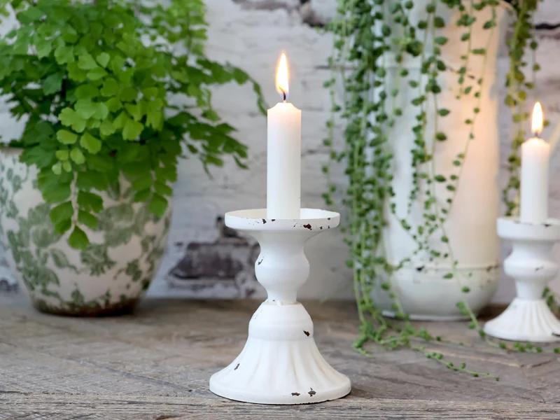 Kerzenständer – Chic Antique, Antique Creme