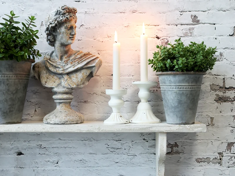 Kerzenständer – Chic Antique, Antique Creme