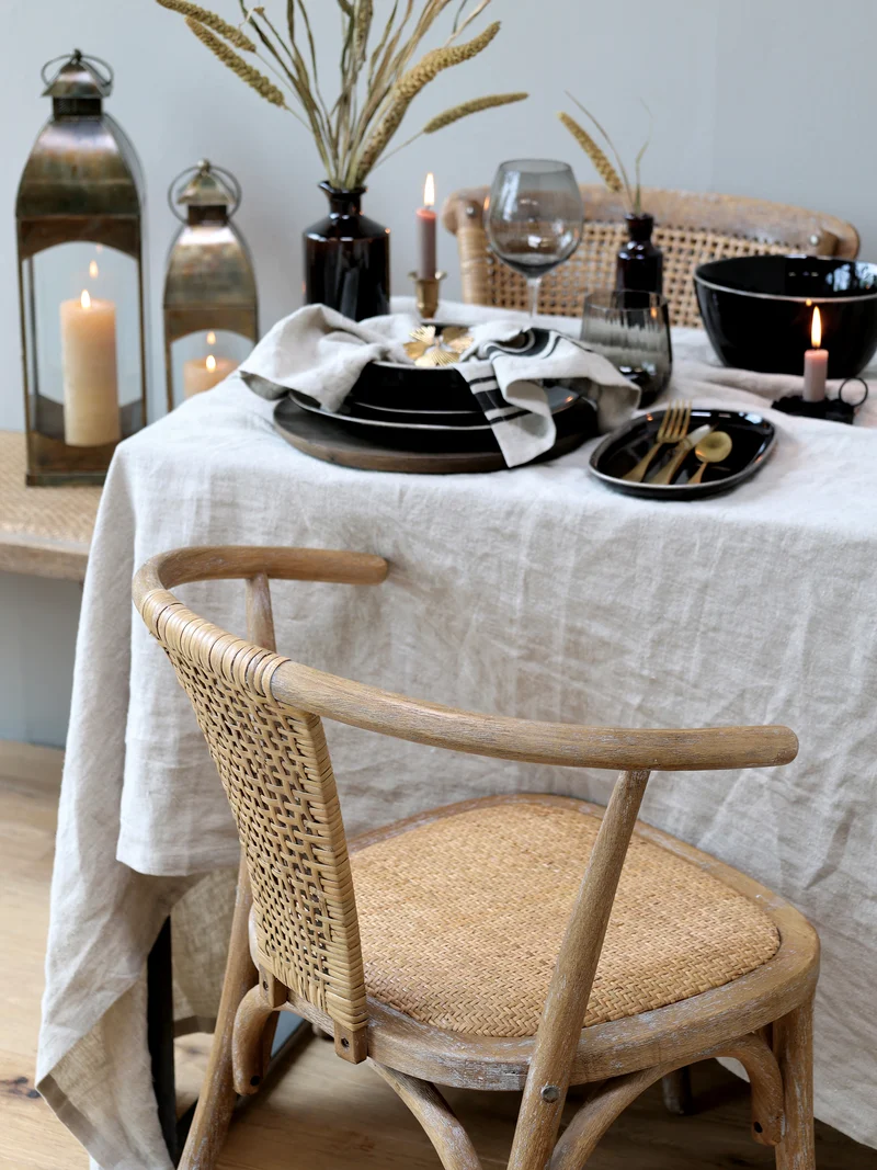 Chic Antique Nordique Besteck Set Gold – 4-teilig