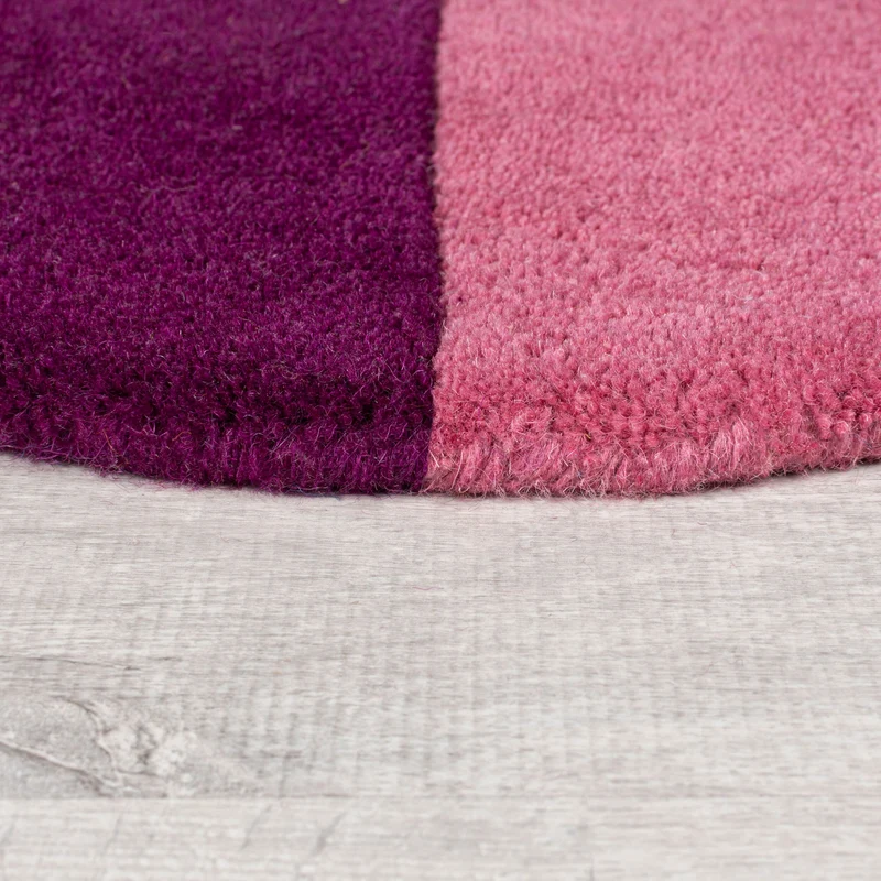 Wollteppich Scallop Muster, Geometrisch, Wohnzimmer