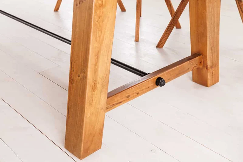 Massiver Esstisch DOMAINE 300cm natur recyceltes Pinienholz