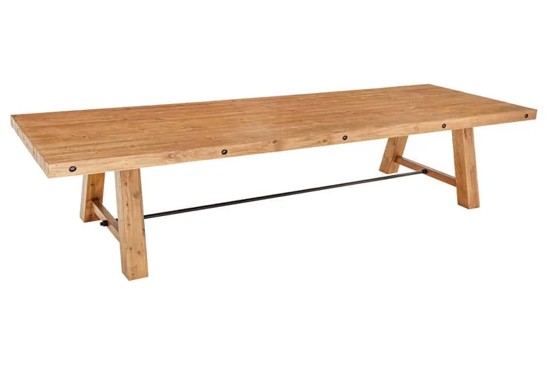 Massiver Esstisch DOMAINE 300cm natur recyceltes Pinienholz