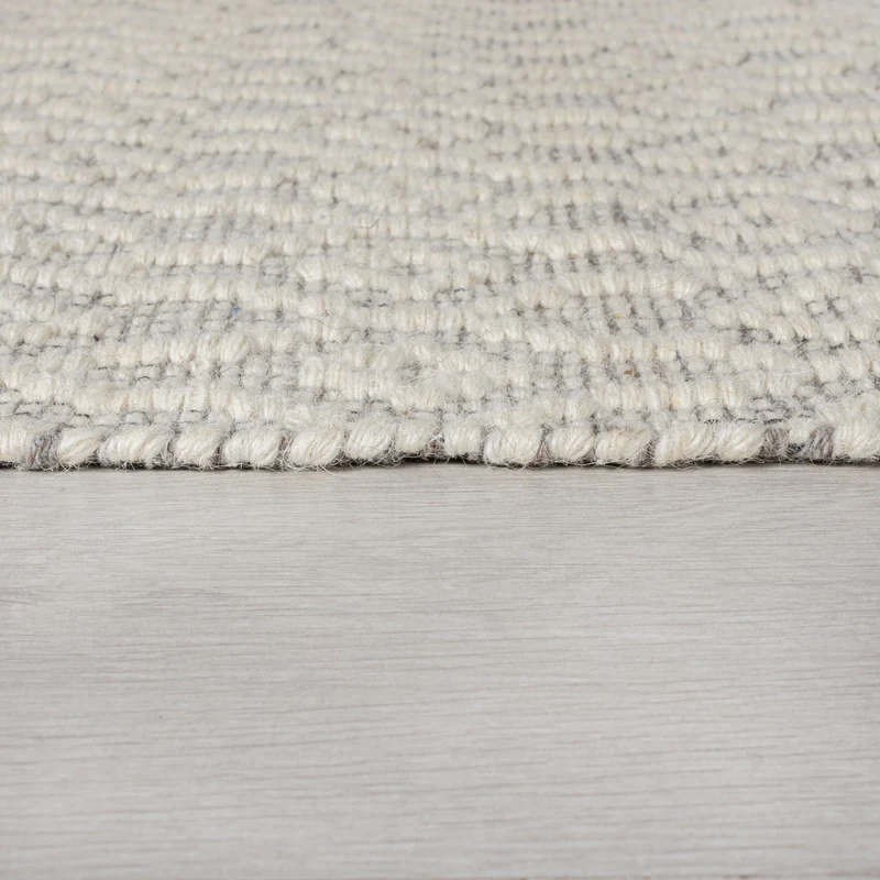 Teppich Wolle Kurzflor Diamant Muster, Wohnzimmer