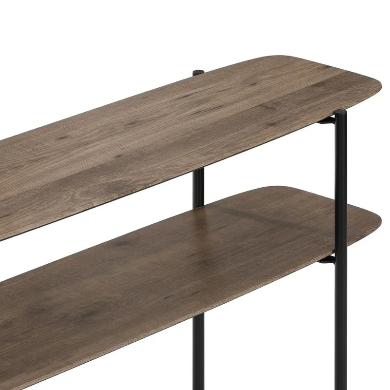 Moderner Konsolentisch PINA 120cm taupe Pinien-Optik Konsole