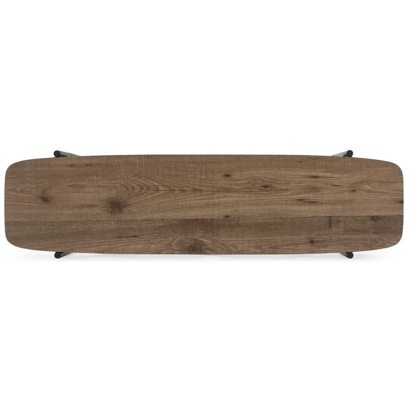 Moderner Konsolentisch PINA 120cm taupe Pinien-Optik Konsole