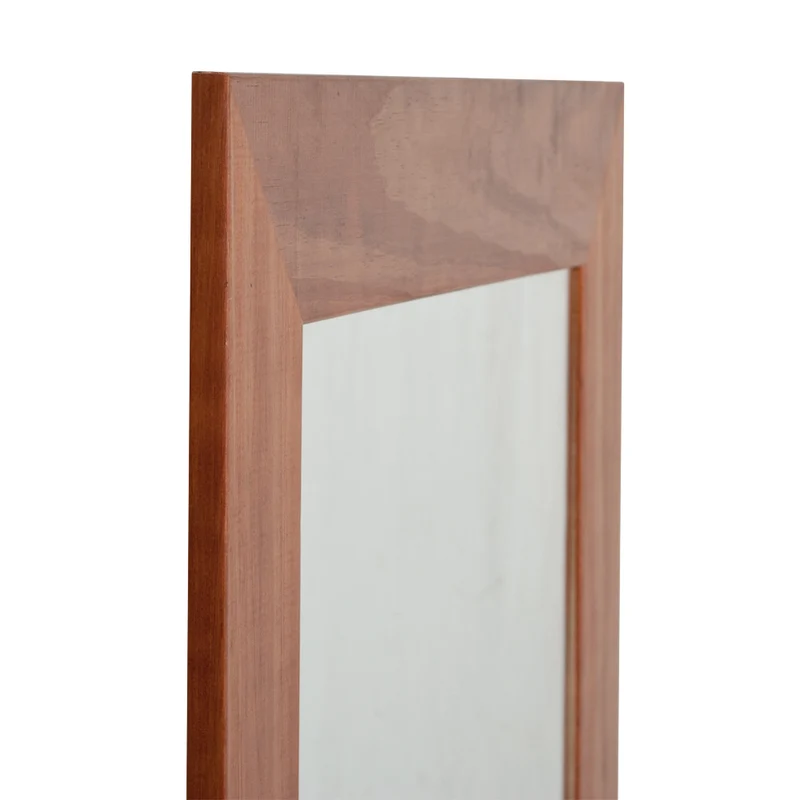 Massivholz Wandspiegel MADEIRA Dark-Brown 180x100cm