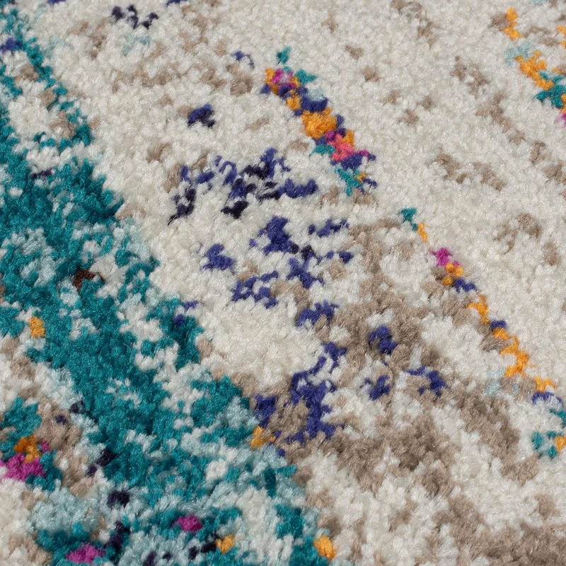 Teppich Kurzflor Abstrakt Modern, Wohnzimmer