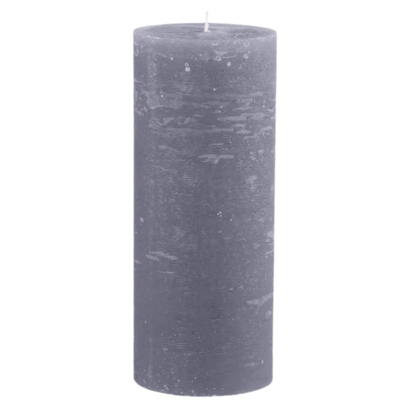 Chic Antique – Macon Stumpenkerze rustikal 150 Std. (Stone)