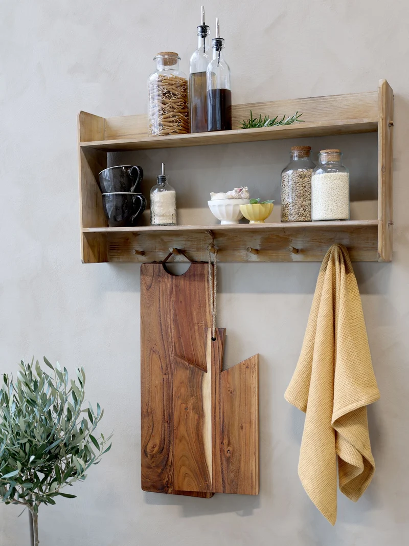 Chic Antique Éternel Geschirrtuch Honig mit Waffelstruktur