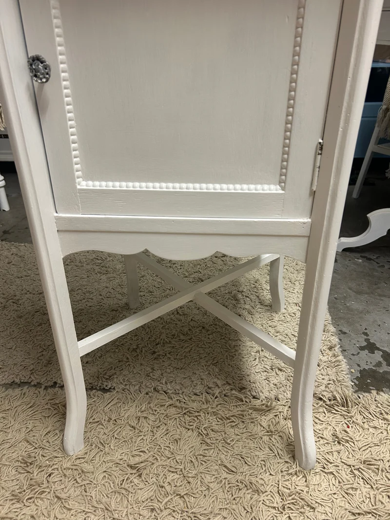 Antiker Beistelltisch, Jugendstil, Shabby Chic