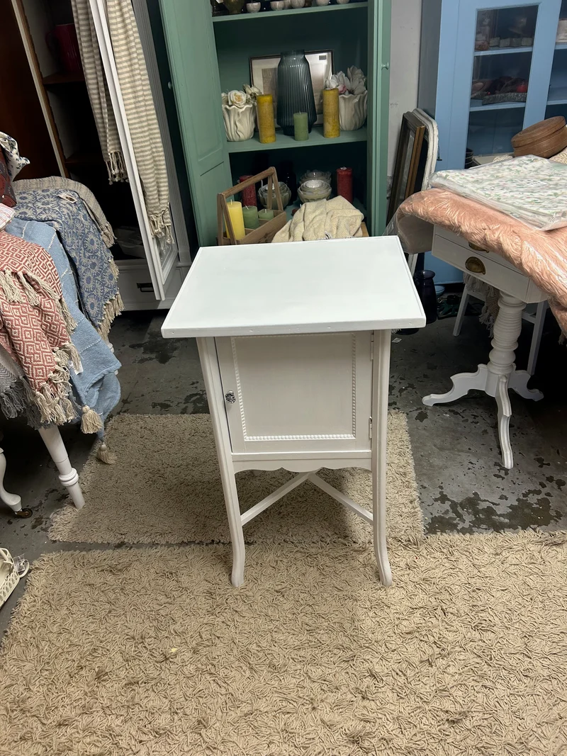 Antiker Beistelltisch, Jugendstil, Shabby Chic