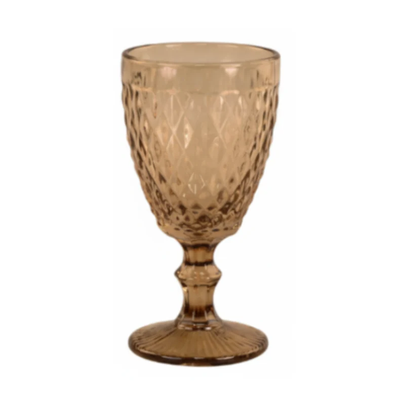 Chic Antique Saint-Émilion Weinglas mit Muster Honig