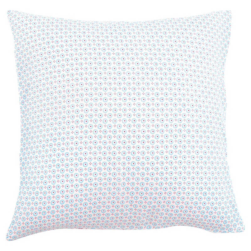 GreenGate Kissenbezug Allyna Weiß Geblümt 50x50