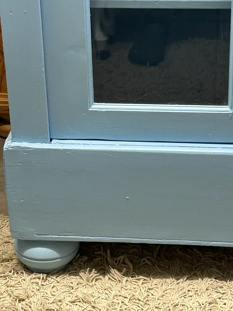 Antike Vitrine aus Schweden Shabby Chic