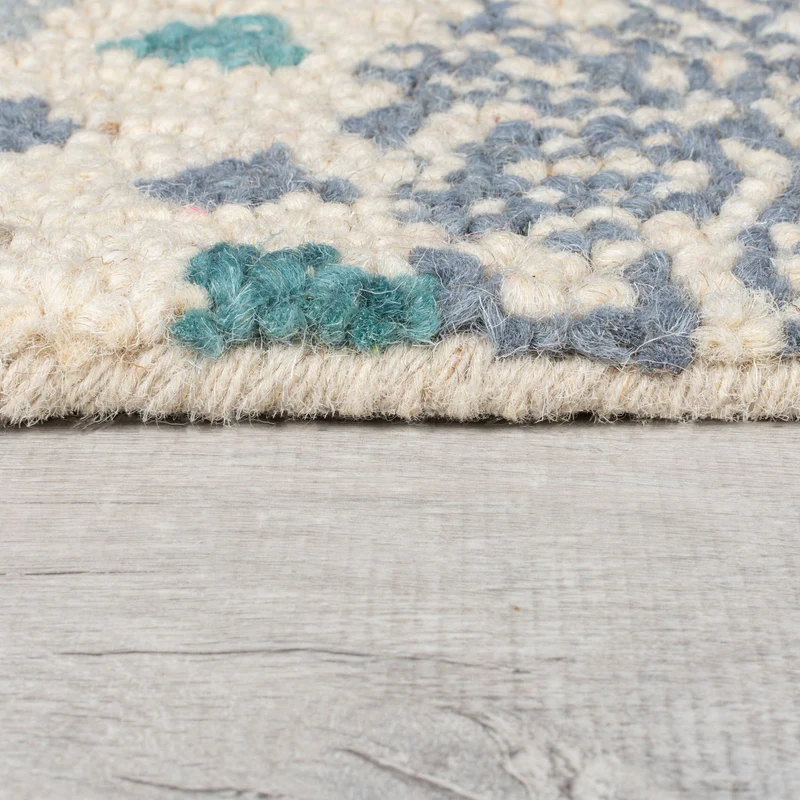 Wollteppich Patchwork, Wohnzimmer