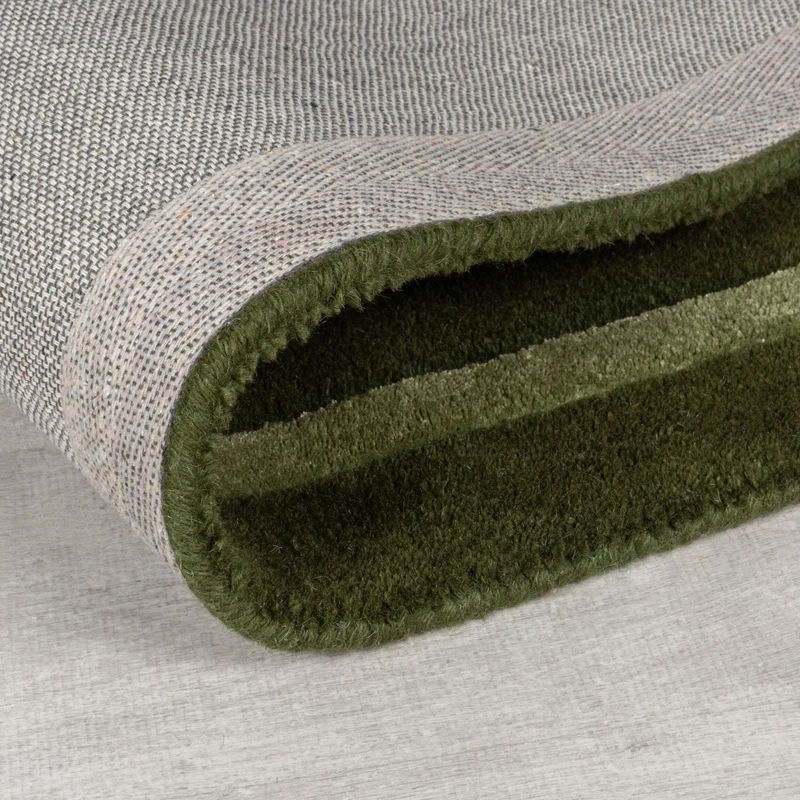 Teppich Kurzflor im Art-Déco-Stil, Klassische Bordüre, Wohnzimmer