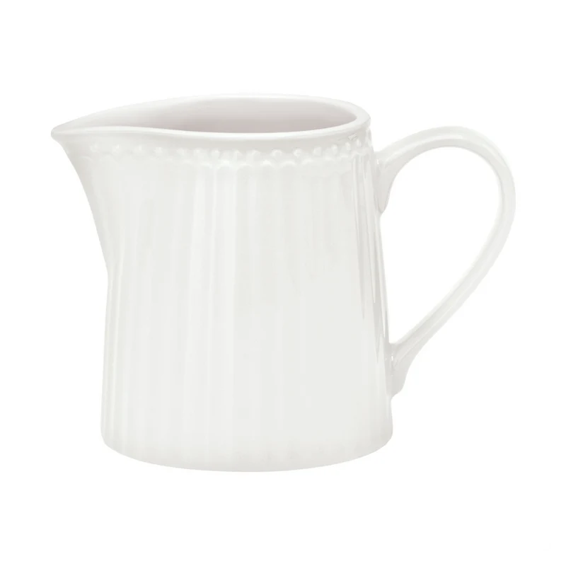 GreenGate Milchkännchen Alice Weiß