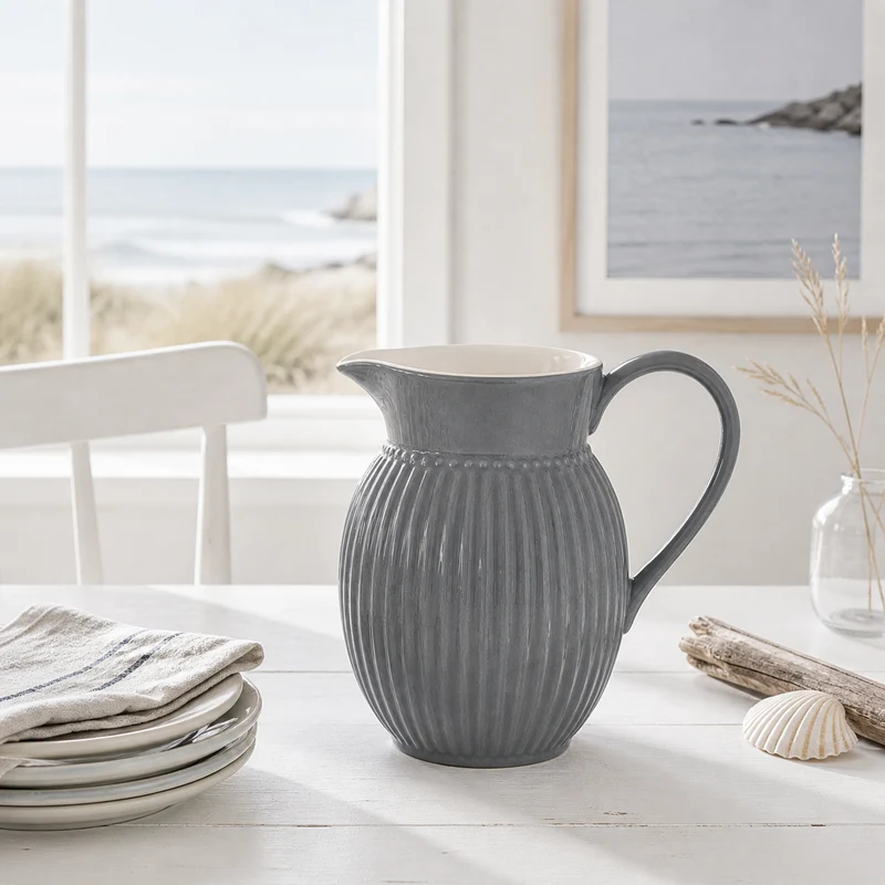 GreenGate Krug Alice Steingrau 1,5 L