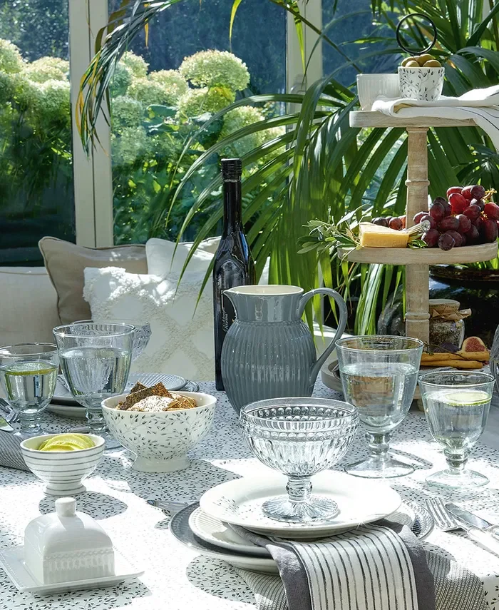 GreenGate Krug Alice Steingrau 1,5 L