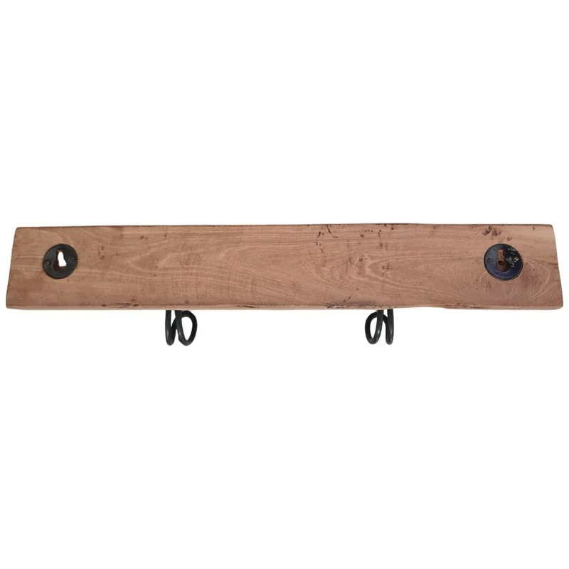 Massive Garderobe VECCHIO 40cm natural recyceltes Holz