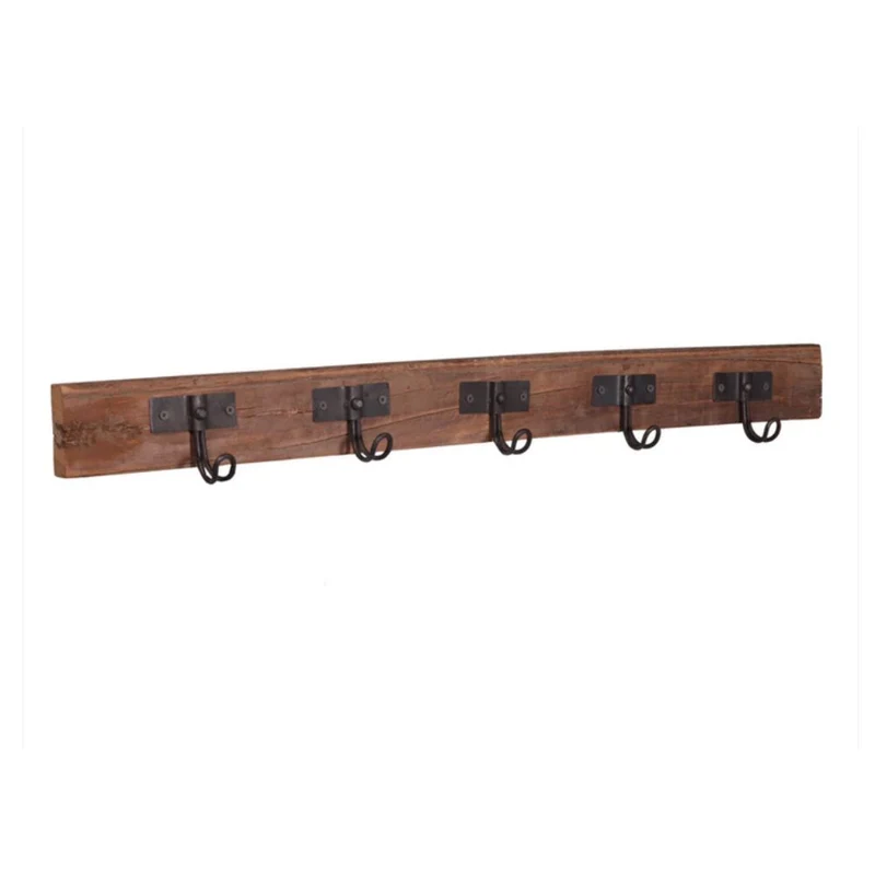 Massive Garderobe VECCHIO 100cm natural recyceltes Holz