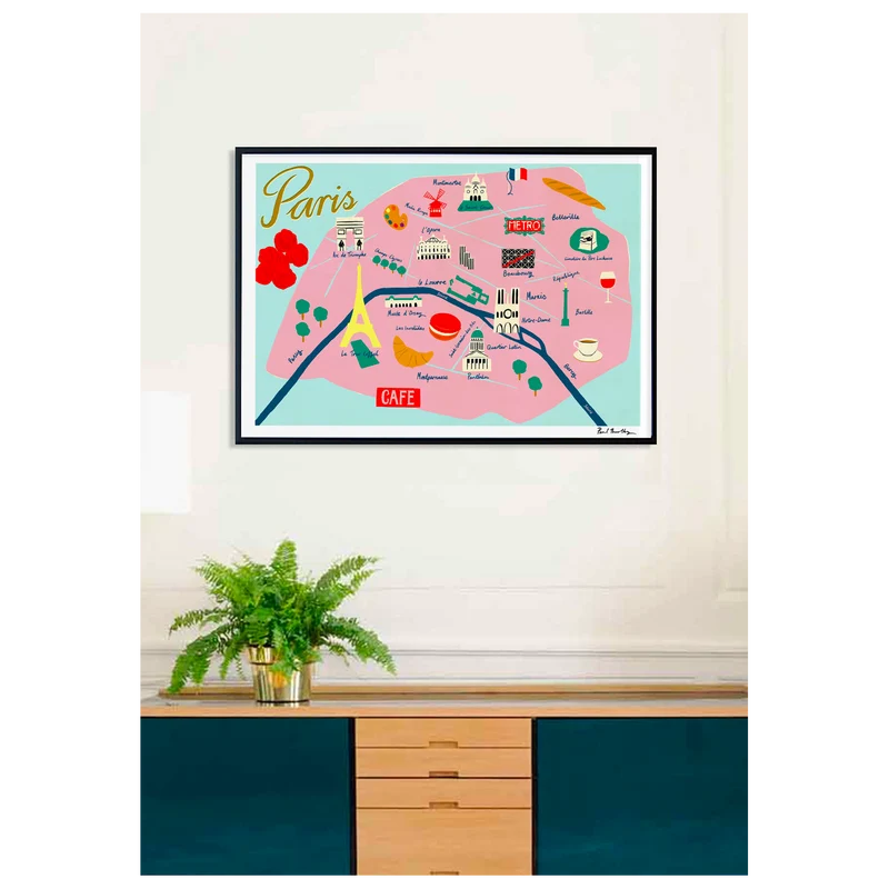 MAP DE PARIS