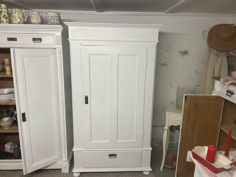 Antiker Garderobenschrank Gründerzeit Shabby Chic