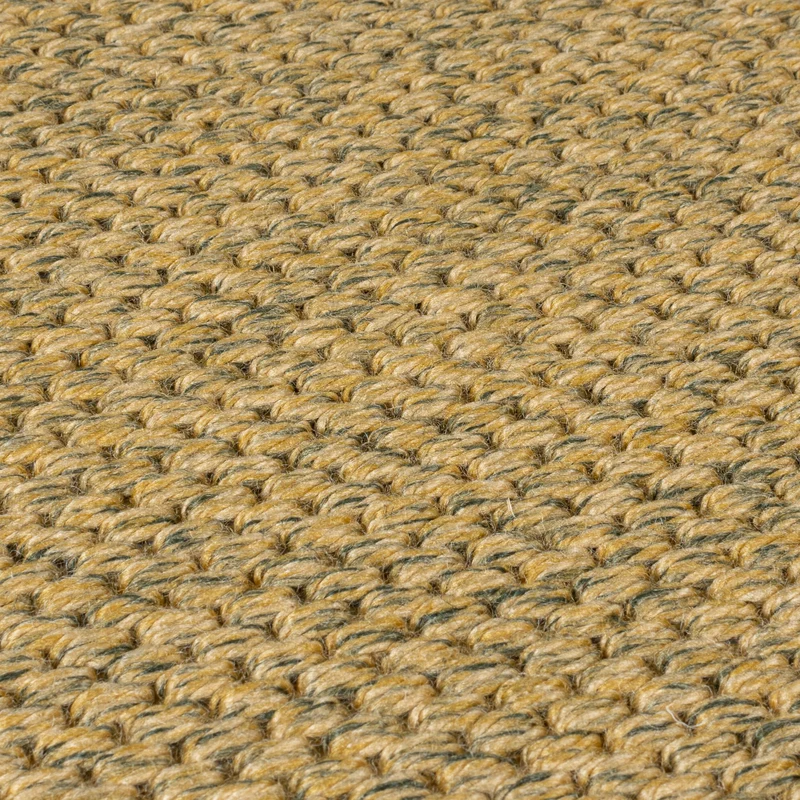 Outdoor Teppich Sisal Bordüre, Balkon schmutzabweisend