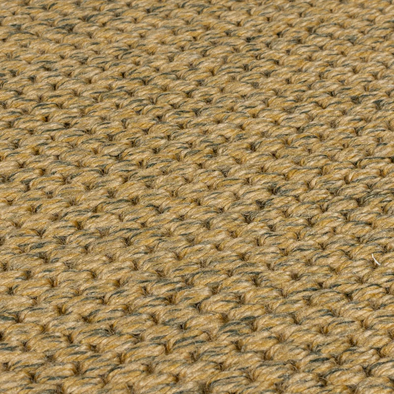 Outdoor Teppich Sisal Bordüre, Balkon schmutzabweisend