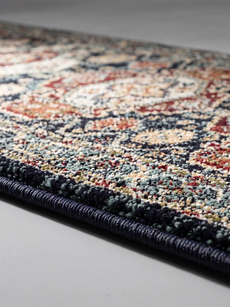 Vintage-Teppich geometrisch · Polypropylen · 12 mm Flor