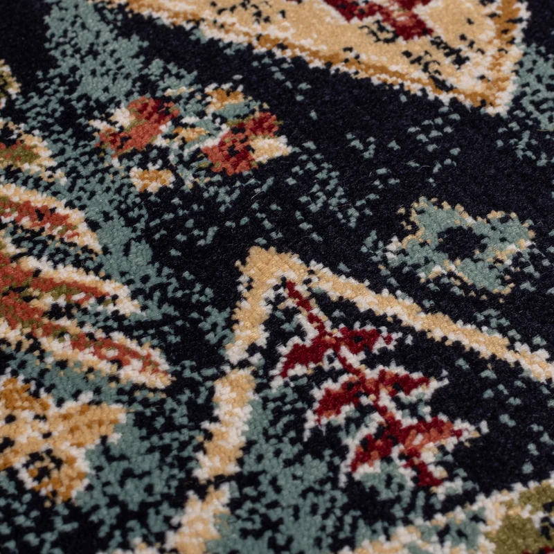 Vintage-Teppich geometrisch · Polypropylen · 12 mm Flor